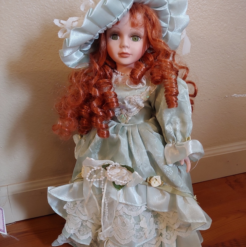 Victorian porcelain doll